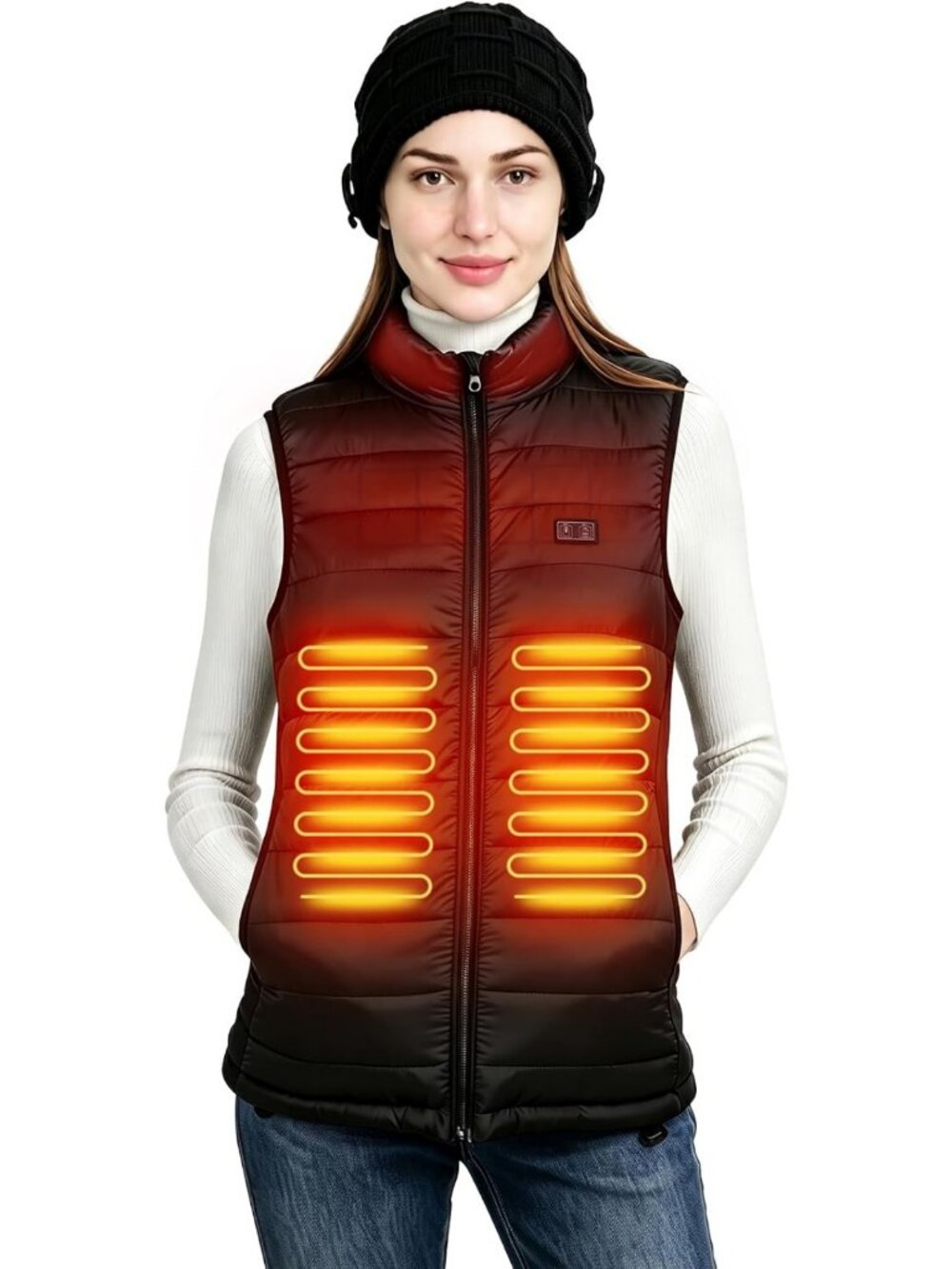 Heated Vest for Women with Battery Pack - Warm, Lightweight, Perfect for Winter